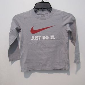 SOLD!(Thredup)Nike "Just Do It" Logo Design, Youth, Unisex, Long Sleeve Shirt